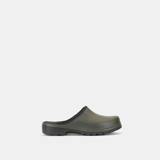 Aigle The Ultra-light Clogs Men Olive ZA-56813